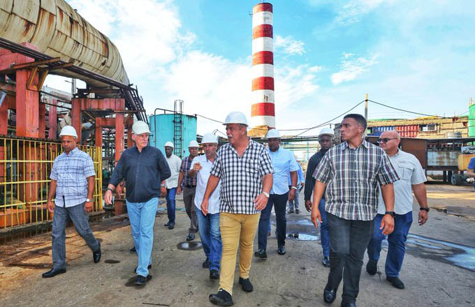 Recorrido energético presidencial