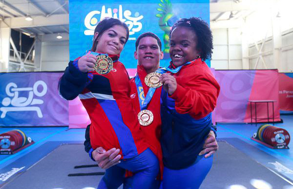 1110 parapesistas chile2025 medallas