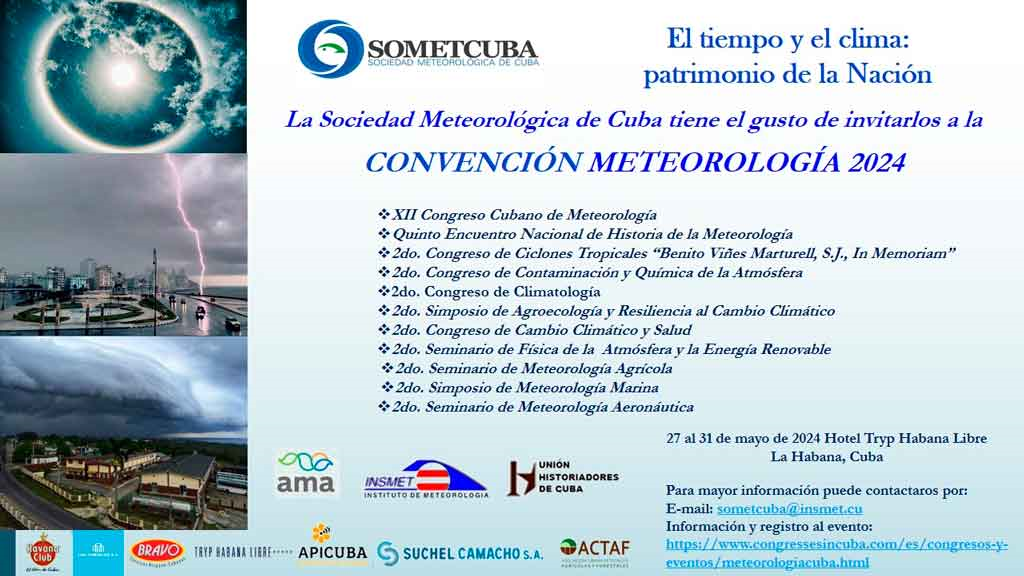 Cuba ospita discussioni sull’impatto dei fenomeni meteorologici