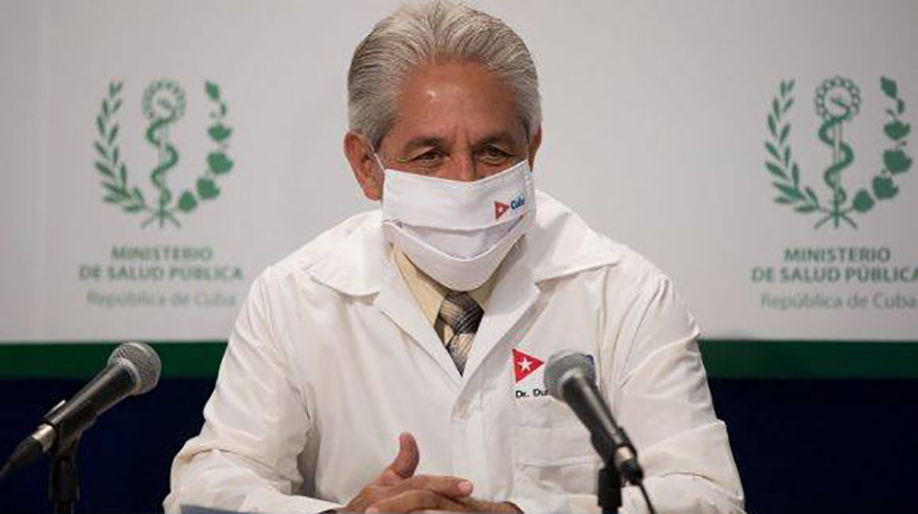 doctor Francisco Durán, director nacional de Epidemiología del Ministerio de Salud Pública de Cuba