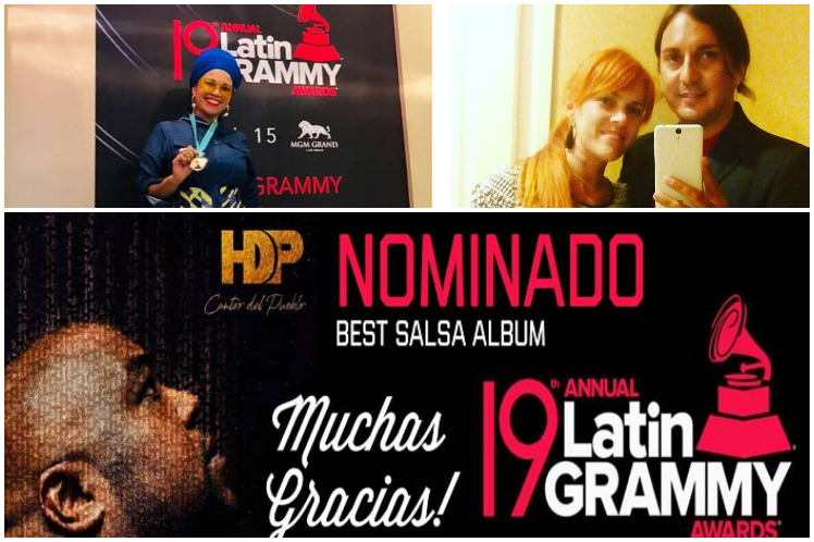 Músicos cubanos nominados a Grammy Latinos llegan a EE.UU.