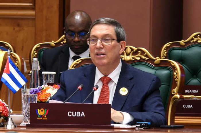 Denuncia canciller cubano en BRICS cerco energético de EE.UU. contra Cuba
