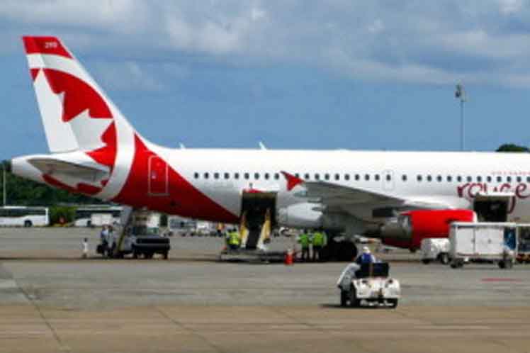 Comienza llegada de turistas canadienses a Cuba