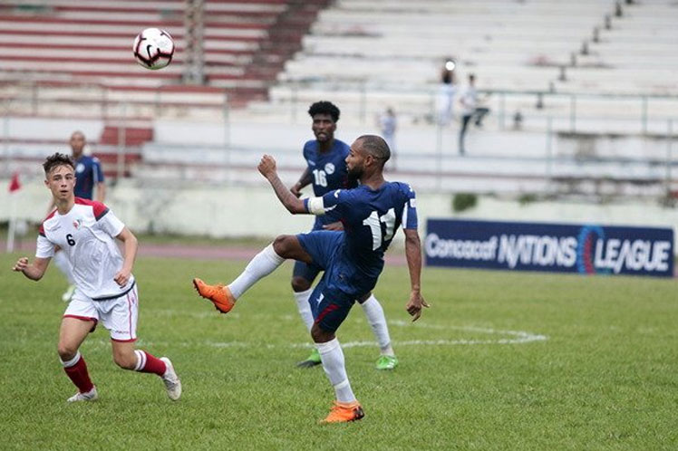 Tope amistoso Cuba-Bermudas 