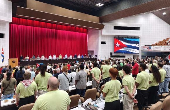 Díaz-Canel asiste a Encuentro Internacional de Solidaridad con Cuba en saludo al Primero de Mayo