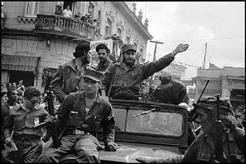 Entrada de Fidel a La Habana