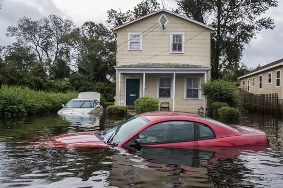 Inundación en New Bern, Carolina del Norte (EE. UU.), a causa del ciclón Florence/The New York Times.