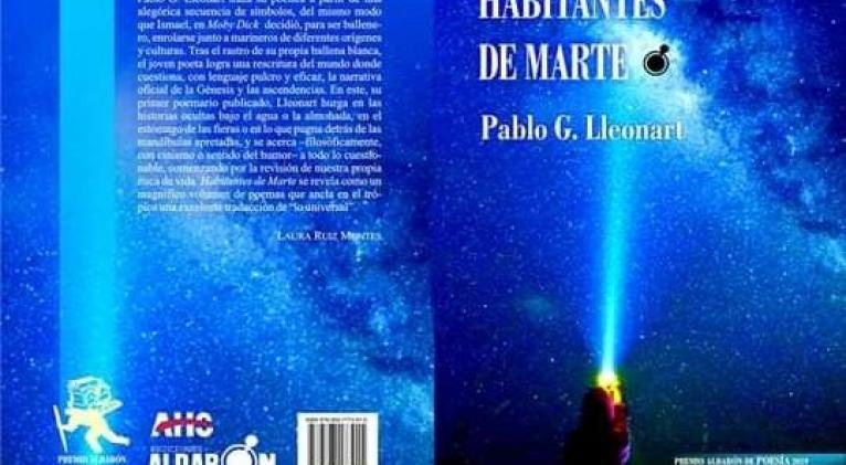 Habitantes de Marte, primer cuaderno poético del joven periodista Pablo G. Lleonart