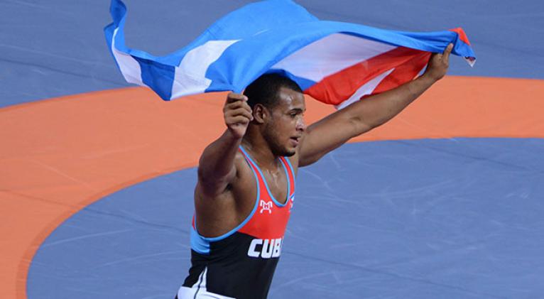 gladiador cubano del estilo grecorromano Gabriel Rosillo