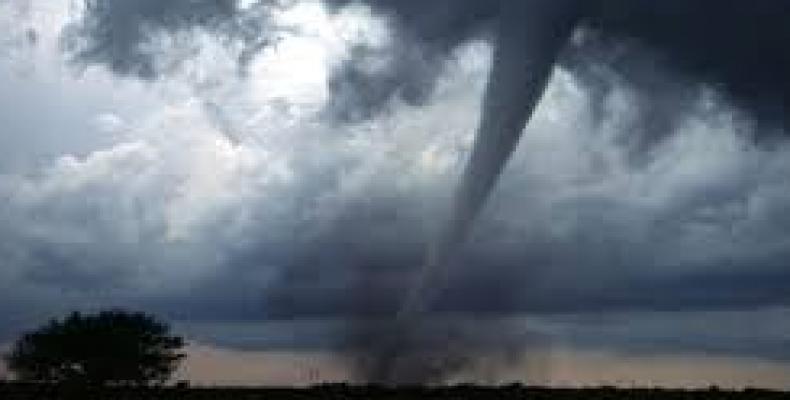 Tornado. Foto: Archivo/ RHC.