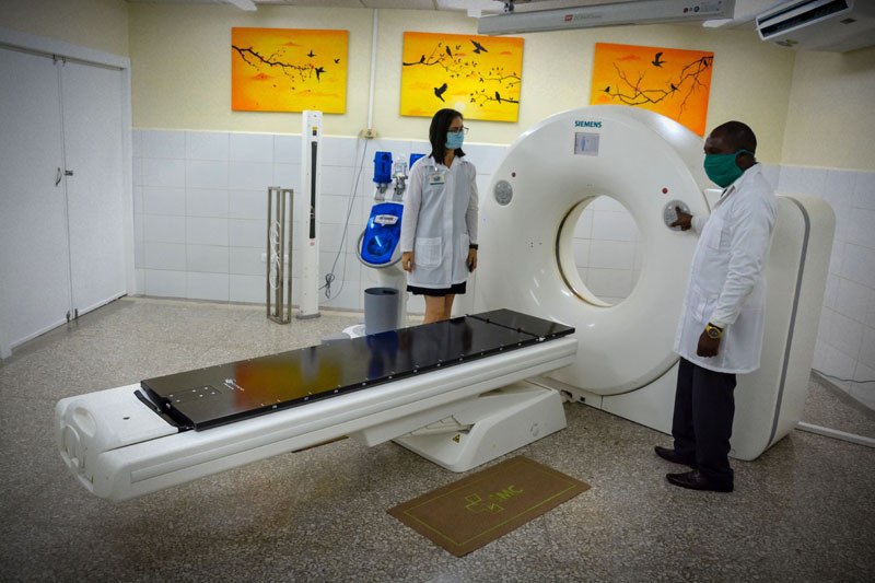 Tomógrafo para la atención de pacientes con cáncer / FOTOS: JUAN PABLO CARRERAS 