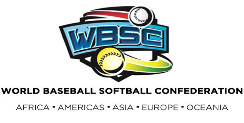 Logo de la Confederación Mundial de Béisbol-Softbol (WBSC)