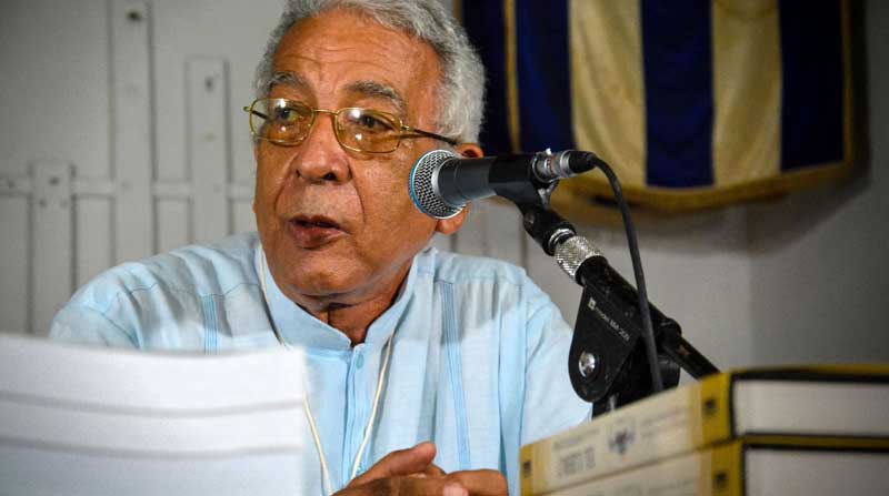 doctor Eduardo Torres Cuevas, director de la Oficina del Programa Martiano y presidente de la Sociedad Cultural José Martí (SCJM).