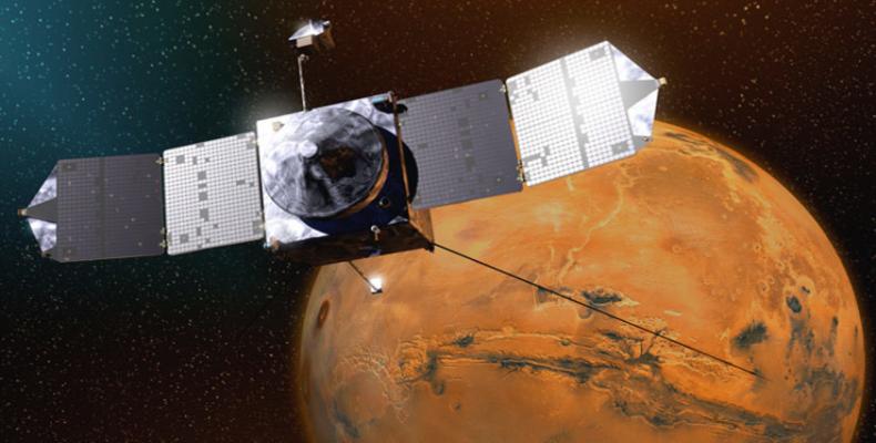 Creación de un 'escudo magnético' que mejoraría la atmósfera de Marte con el fin de facilitar las futuras misiones a ese planeta