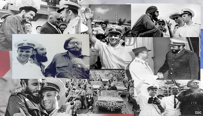 Inauguran en internet exposición fotográfica sobre amistad entre Gagarin y Cuba