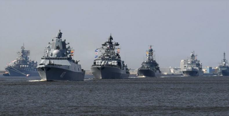 Arriban a La Habana buques de la Marina de Guerra de Rusia