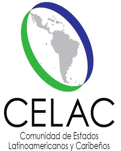 Banner alegórico a la CELAC
