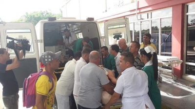 Heridos por accidente de tránsito llegan a hospital en Pinar del Río