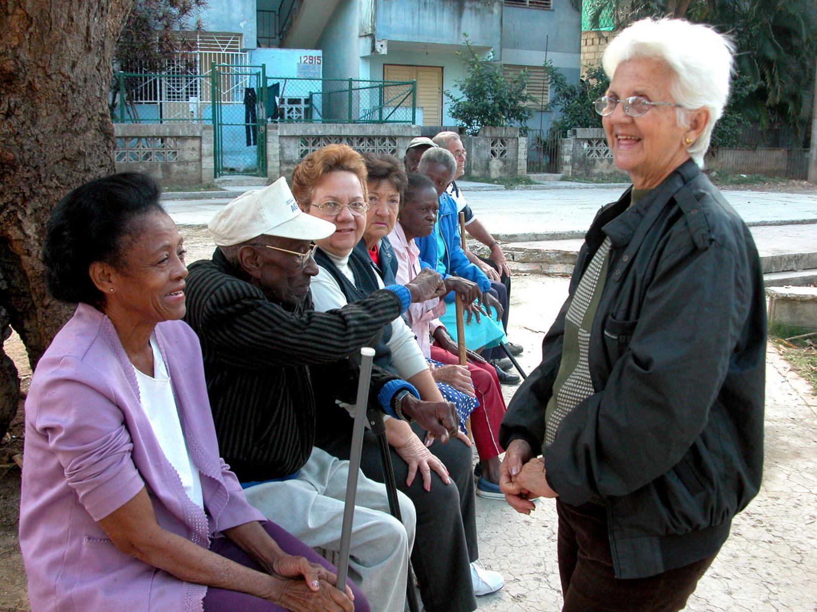 Ancianos en Cuba. (Foto: Archivo/ Trabajadores)