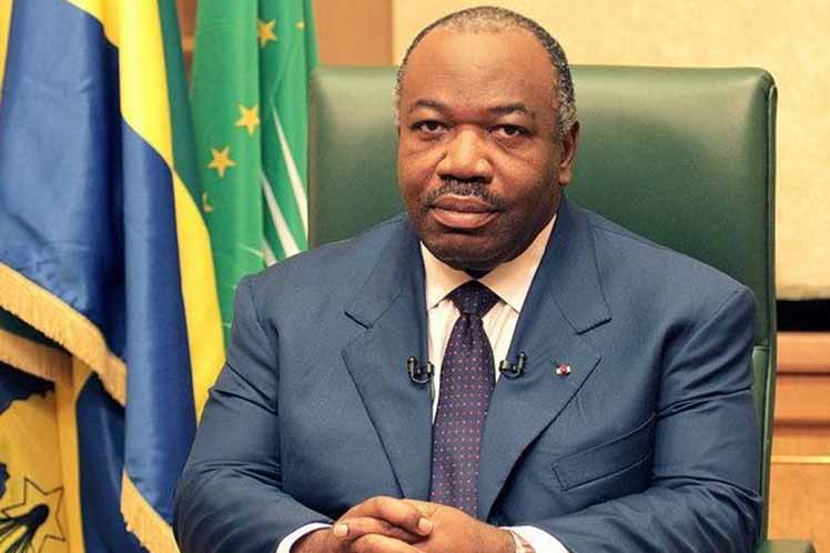 El presidente de Gabón, Alí Bongo Ondimba