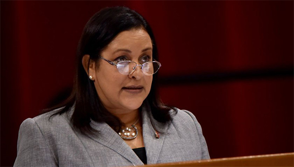 Mayra Arevich Marín, ministra de Comunicaciones