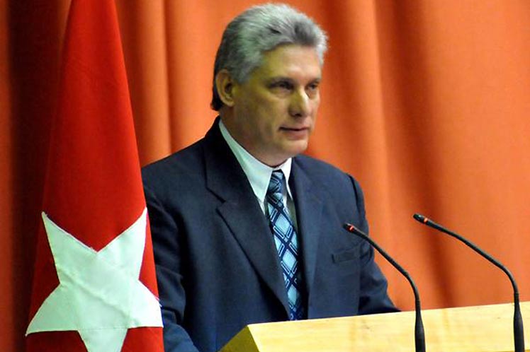 Presidente cubano, Miguel Díaz-Canel
