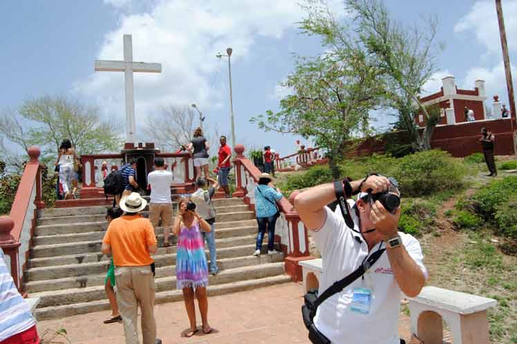 La loma de la Cruz en Holguín