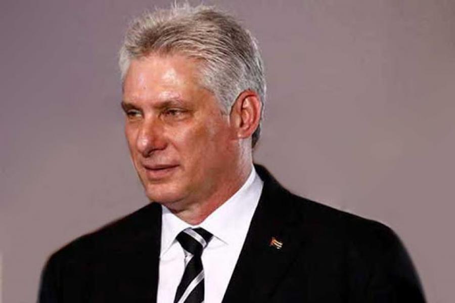  presidente de cuba, Miguel Díaz-Canel 