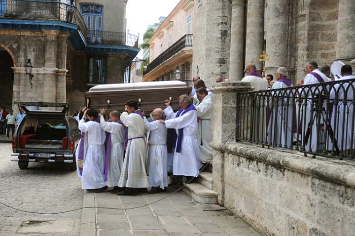 Despiden en la Catedral de La Habana al Cardenal Jaime Ortega Alamino
