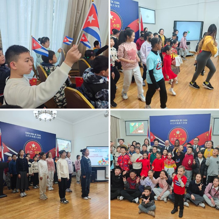 Niños protagonizan intercambio cultural entre China y Cuba 