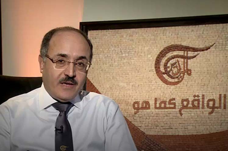 El Presidente del Consejo de Dirección del Canal libanés Al Mayadeen, Ghassan Ben Jeddou