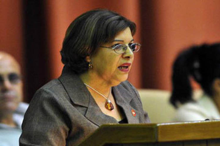 Ministra de Finanzas y Precios, Lina Pedraza