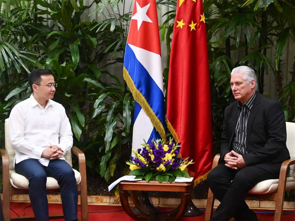 Cuba agradece colaboración de China en sectores económicos claves