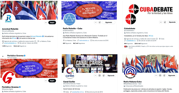 Twitter “marca” y limita el alcance de medios cubanos