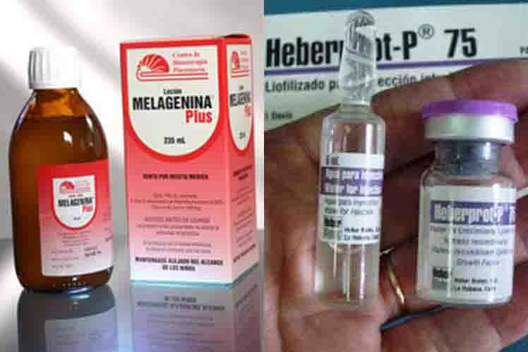 Fármacos cubanos, Melagenina y Heberprot-P Fármacos cubanos, Melagenina y Heberprot-P