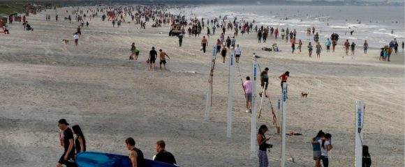 playa de La Florida en tiempos de Coronavirus