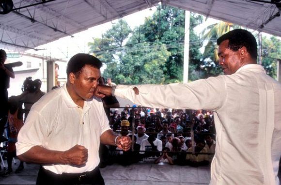 Stevenson acompañó a Ali en su visita a La Habana.