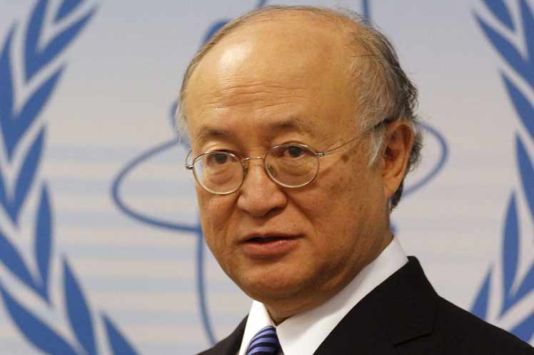 Director general del Organismo Internacional de Energía Atómica (OIEA), Yukiya Amano