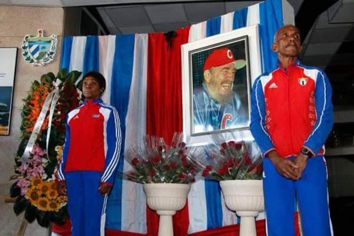 Ana Fidelia Quirot, Erick López y otros deportistas no faltaron en los homenajes póstumos a Fidel.