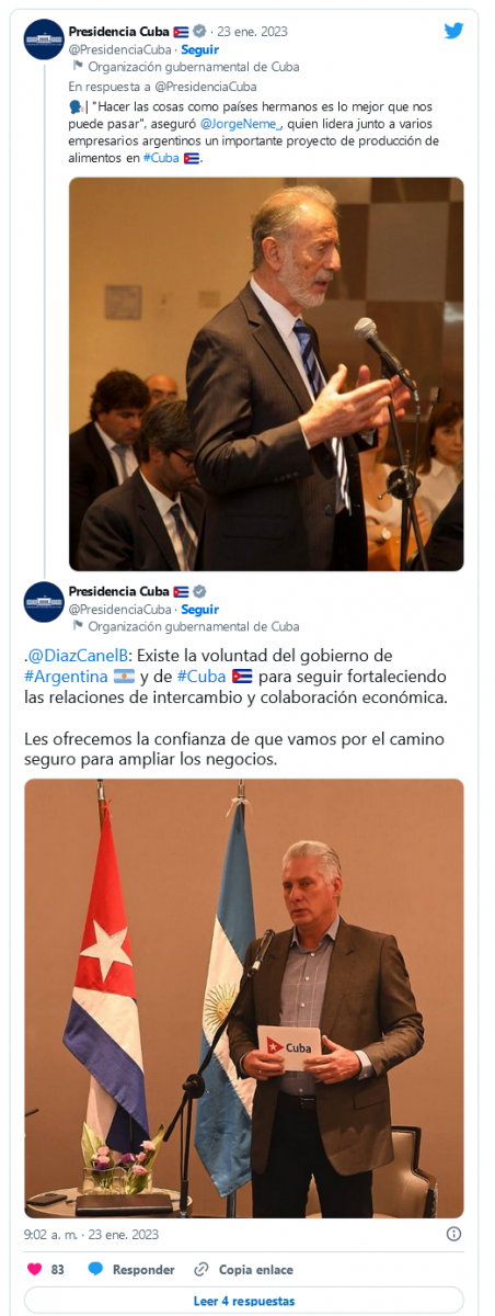 relaciones Cuba-Argentina