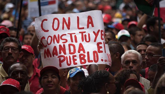 Pueblo venezolano aboga por la Paz 