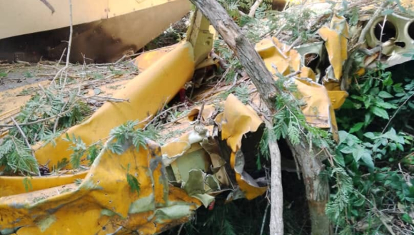 A salvo piloto de avioneta agrícola accidentada en Sancti Spíritus