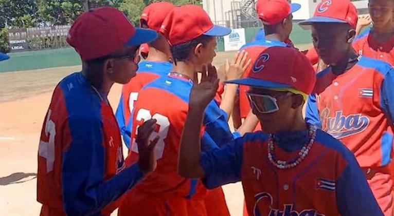 Equipo Cuba sub 12 a Campeonato Panamericano