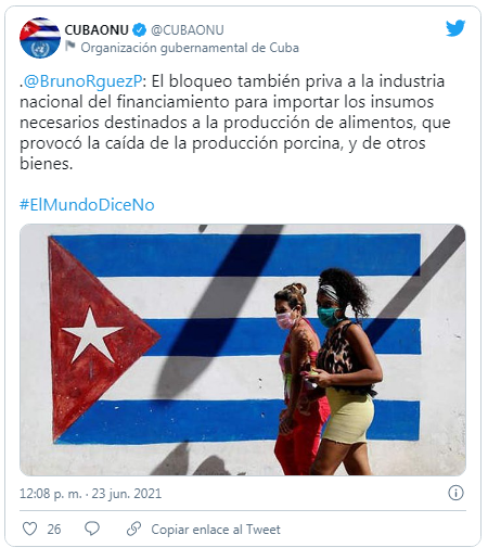 Bloqueo contra Cuba