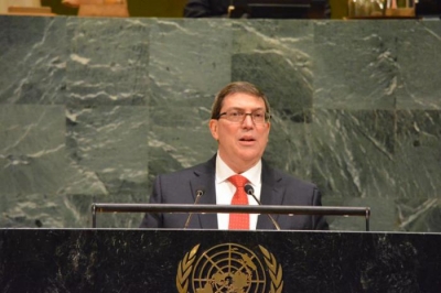 Bruno Rodríguez en la ONU