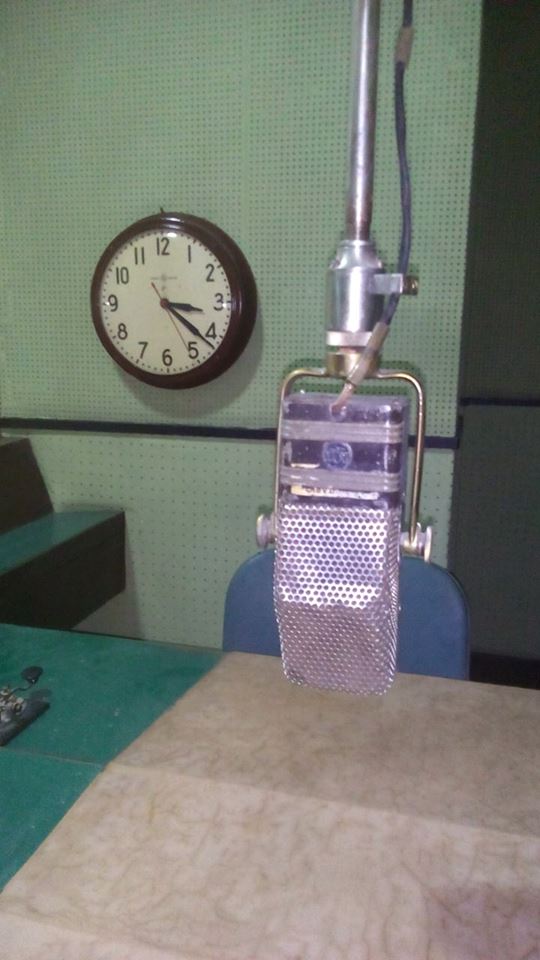Cabina histórica de Radio Reloj
