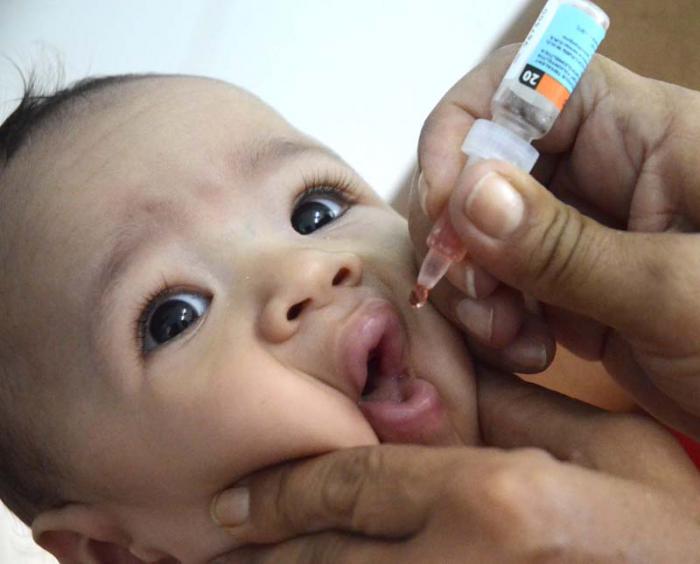 Vacunación contra la Poliomielitis