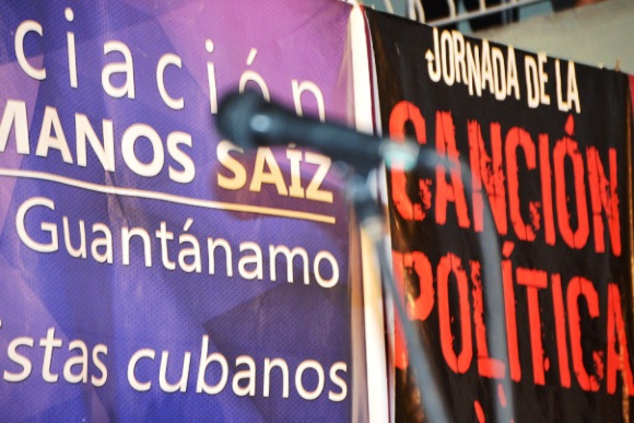 Cartel de la Jornada guantanamera de la Canción Política