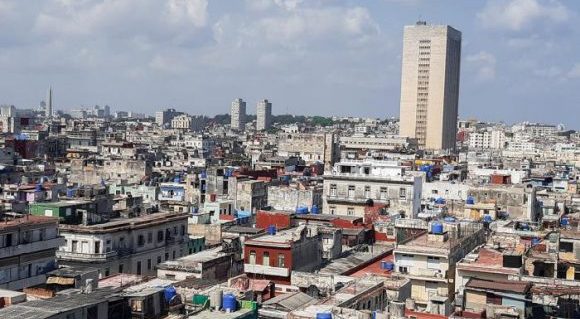Vista del municipio Centro Habana.