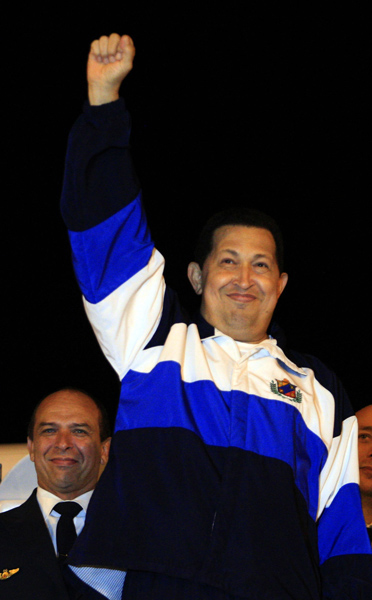Regreso de Chávez a Venezuela el 4 de julio de 2011. Foto: Ismael Fancisco/ Cubadebate.